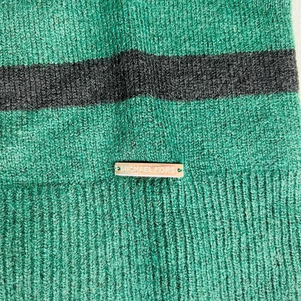 Michael Kors Womens Striped Pullover Sweater Green Size S NWT - Picture 7 of 11